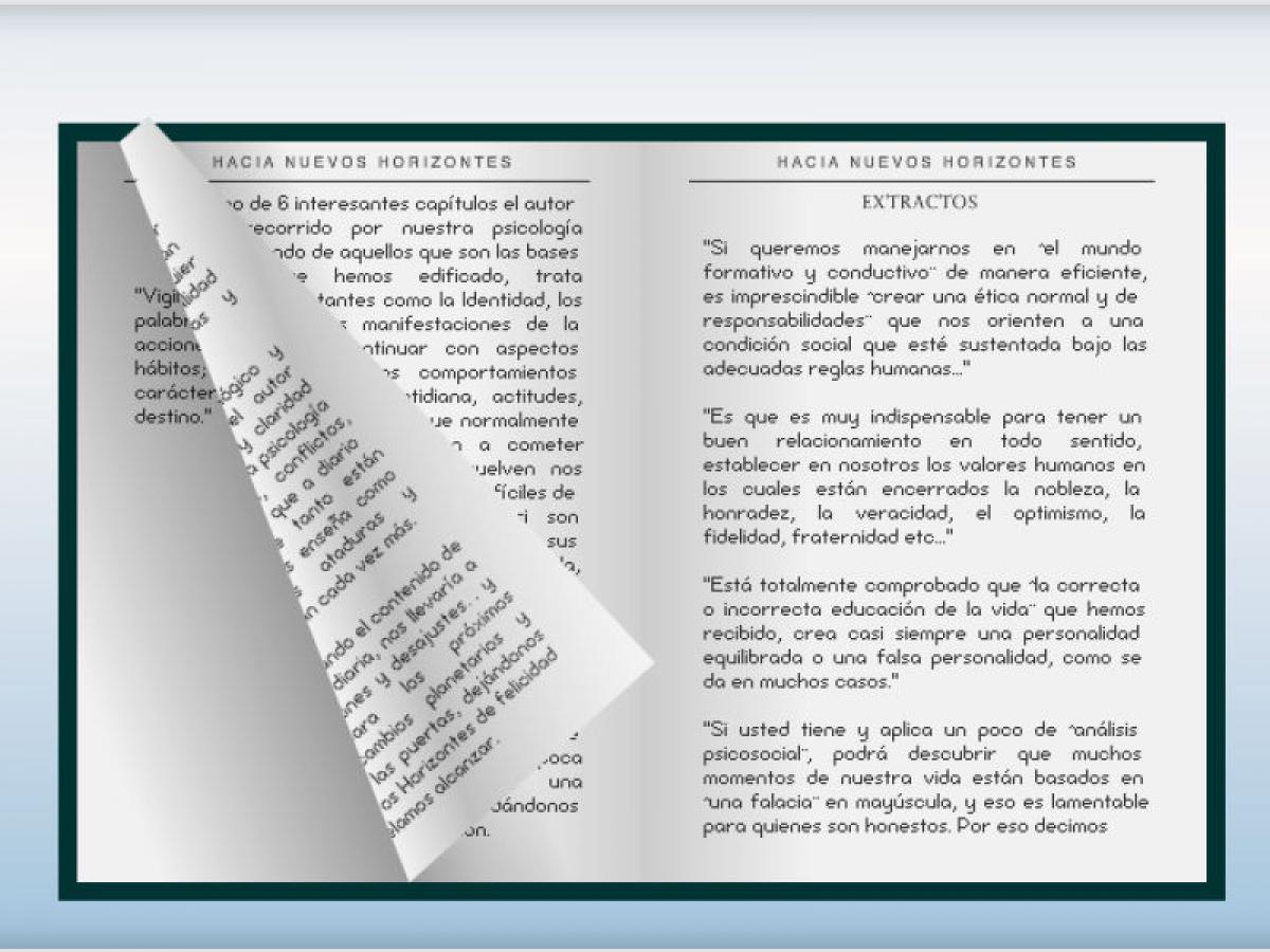 Estratti da  &quot;Verso Nuovi Orizzonti&quot;